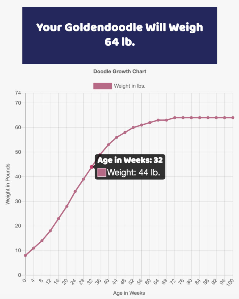 puppy weight calculator results